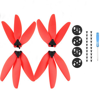 Για DJI Mini 2/SE Mavic Mini Propeller Γρήγορης απελευθέρωσης Αναδιπλούμενα με τρεις λεπίδες στηρίγματα Αντικατάσταση πτερυγίων ανεμιστήρες φτερά αξεσουάρ Drone