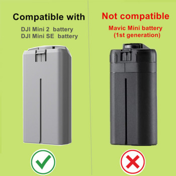 Mini 2 αμφίδρομης φόρτισης Hub Batteries Manager Γρήγορη φόρτιση Power Bank αξεσουάρ Drone Συμβατά με Mavic Mini 2/Mini SE