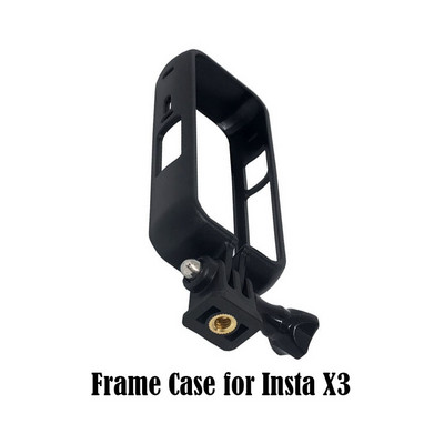 Keret tok Insta360 X3 védőkamera házhoz Keret tok Insta 360 X3 leesés elleni akciókerethez, kamera rögzítő tartozék