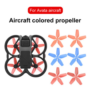 4 τμχ Outdor Κατάλληλο για DJI AVATA Propeller Avatar Γνήσια αξεσουάρ προπέλας λεπίδας Αξεσουάρ για drone αεροσκάφους