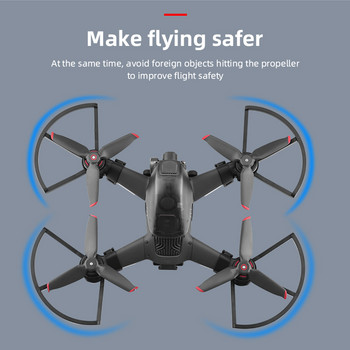 FPV Drone Propeller Guards Propellers Protector Shielding Rings Κάλυμμα αντισύγκρουσης στηρίξεων για αξεσουάρ DJI FPV Combo Drone