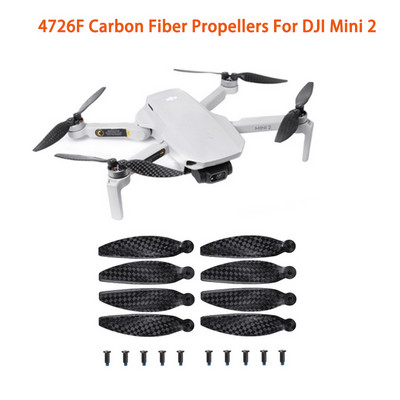 Pentru elice din fibră de carbon DJI Mini 2/MINI SE 4726F Accesorii ușoare de dronă cu zgomot redus pentru piese de dronă DJI Mini 2