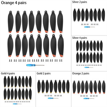 Ελαφριά αξεσουάρ Drone για Dji MAVIC Mini 2/SE Low Noise Wing Fans Wing Drone Paddle Propeller για Mavic Mini 4726F