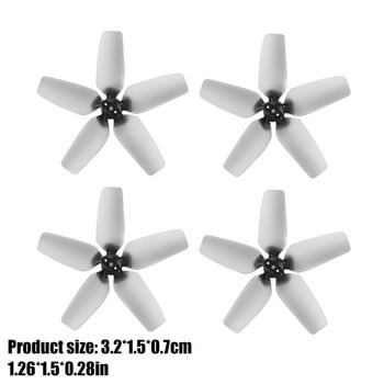 Για DJI AVATA Propellers Blades Αξεσουάρ αεροσκαφών για DJI Avata Drone Γνήσια αξεσουάρ 2022 Νέα 4τμχ