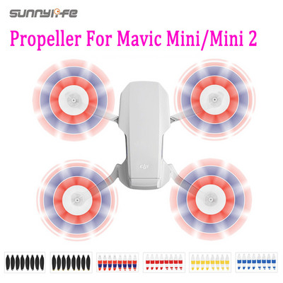 SUNNYLIFE 8db Mavic Mini 2 propeller könnyű 4726F összecsukható alacsony zajszint DJI Mavic Mini/Mini 2 tartozékokhoz