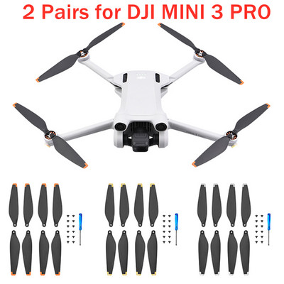 Légcsavar DJI MINI 3 PRO Drone 6030 Props lapát csere Könnyű szárnyas ventilátorhoz Alkatrészek MINI 3 tartozékokhoz