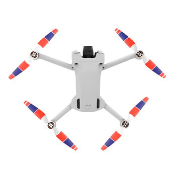 Έλικες για DJI Mini 3 Pro Συμβατά με διπλή όψη αντικατάσταση χρώματος χαμηλού θορύβου και ταχείας αποδέσμευσης Blades Props