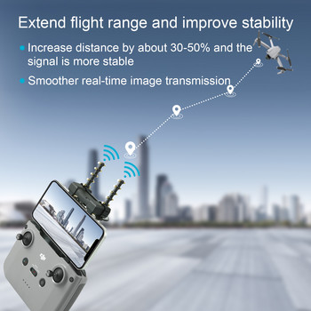 Ενισχυτής κεραίας Yagi-Uda Signal Booster 5,8 Ghz για Αξεσουάρ επέκτασης εύρους τηλεχειριστηρίου DJI Mavic Mini 3 Pro Mini 2 Drone