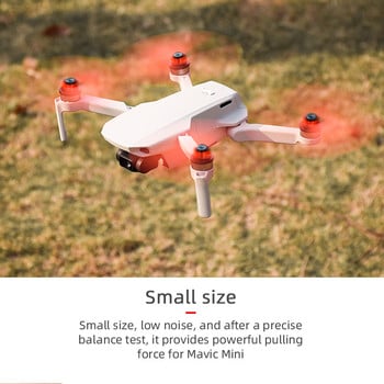 2 ζεύγη έλικες για DJI Mavic Mini 1 / Mini 2 /SE Drone, έλικα γρήγορης αποδέσμευσης τριών λεπίδων, αθόρυβη προπέλα γρήγορης αποδέσμευσης