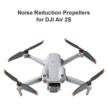1/2/4 ζεύγη χαμηλού θορύβου πτυσσόμενες έλικες γρήγορης απελευθέρωσης Ανταλλακτικές έλικες για αξεσουάρ DJI Mavic Air 2/Air2S Drone