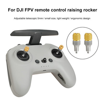 Controller Joystick Telescopic Rocker Thumb For DJI FPV Adjustable Alloy Thumb Rocker Stick Detachable Joystick Rod for DJI FPV