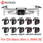 Lencseszűrő DJI Mavic Mini 2 /MINI SE fényképezőgéphez MCUV ND4 ND8 ND16 ND32 CPL ND/PL szűrőkészlet Mavic Mini Drone tartozékok