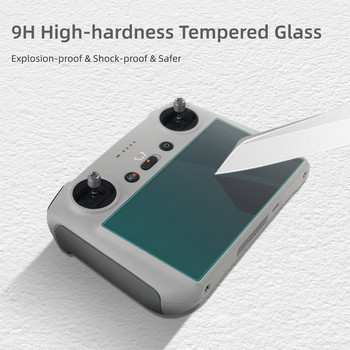 Για τηλεχειριστήριο DJI RC με οθόνη Tempered Glass film + Lanyard Strap Για dji mini 3pro /mavic 3 Classic drone