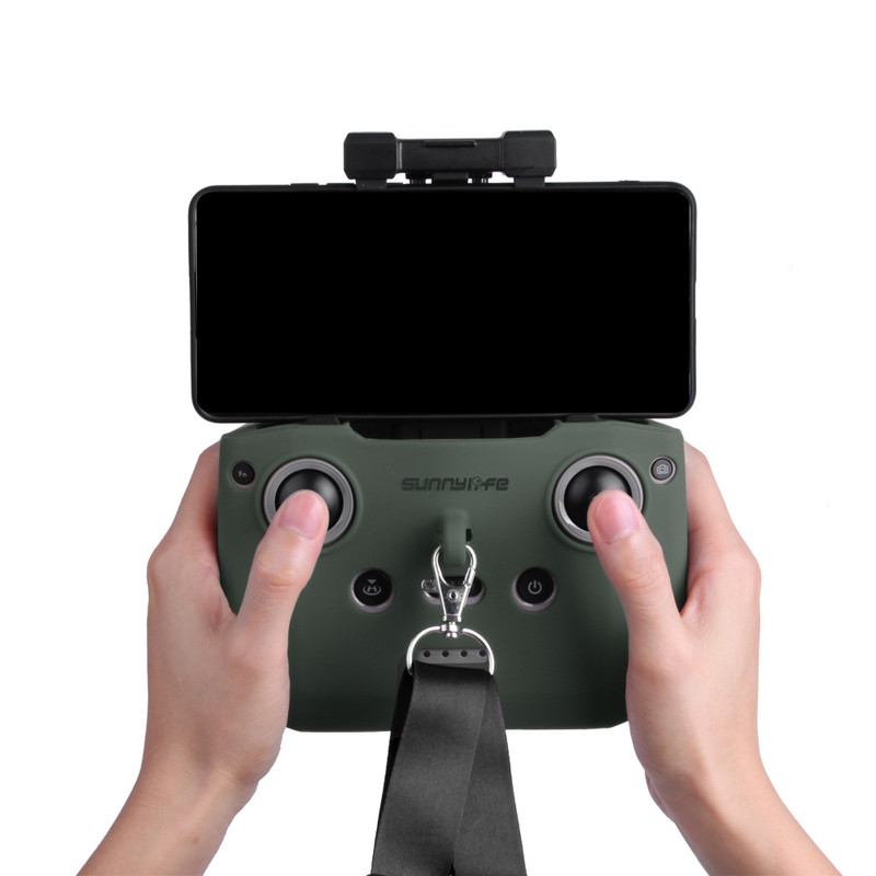 Zaštitna silikonska navlaka i traka za vrat za Mavic Air 2 torbicu za daljinski upravljač Uzica za MAVIC Air 2 dodatnu opremu za daljinsko upravljanje