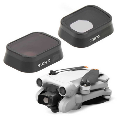 HD оптична стъклена дрон камера, филтър с градиент на обектива, двустранно многослойно нанометрово покритие за DJI Mini 3 Pro