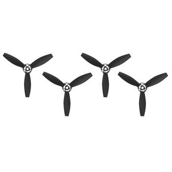 4 τεμ. Ανθρακονήματα Triangle Propeller Prop Blade Guard Protector Drones Αξεσουάρ για Parrot Bebop 2 Drone 75x75x12mm