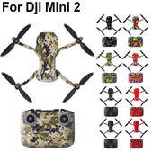 Dji Mavic Mini 2 matricához Vízálló PVC matrica szett Drone Body Arm távirányító védőbőr Mavic MINI 2 tartozékok