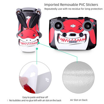 Για Dji Mavic Mini 2 αυτοκόλλητο αδιάβροχο σετ αυτοκόλλητων PVC Drone Body Arm Remote Control Protective Skin Mavic MINI 2 Accessories