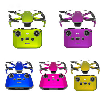 Drone Stickers Skin Protective Waterproof Drone Body Arm Remote Control Protector Skins for DJI Mini 2 Accessories