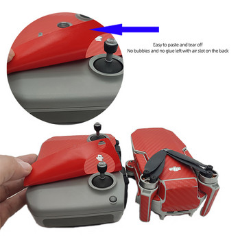 Стикери за дрон Защита на кожата Водоустойчиво тяло на дрона Дистанционно управление Протектор за кожи за DJI Mini 2 Аксесоари