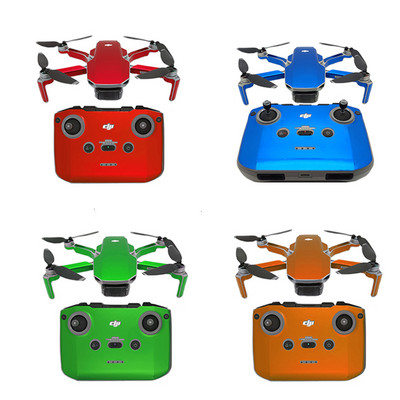 Drooni kleebised nahka kaitsvad veekindlad drooni korpuse käe kaugjuhtimispuldi kaitsekatted DJI Mini 2 tarvikute jaoks