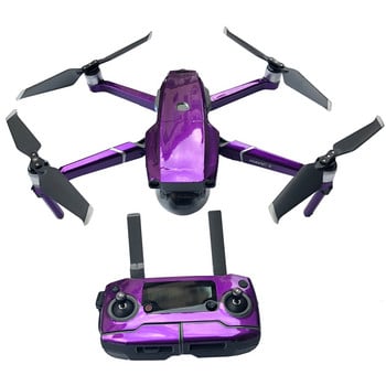 ЗА DJI Mavic 2 Skin Водоустойчив флуоресцентен стикер Стикер за тяло Ръка Батерия Дистанционно управление Пълен филм Mavic 2 Аксесоари