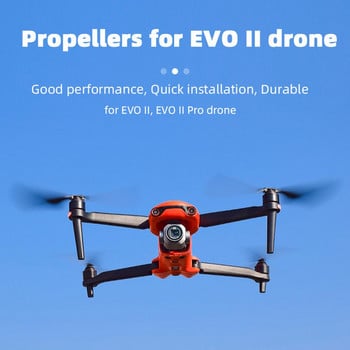 2 Pairs Drone Propellers Αξεσουάρ Blade Drone γρήγορης αποδέσμευσης Συμβατά με Autel Evo Ii/evo Ii Pro Drone