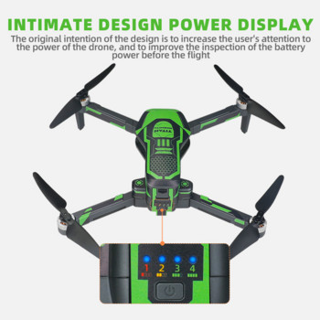 Πολύχρωμο αυτοκόλλητο Drone για Beast 3- SG906 Max Αδιάβροχο PVC Drone Body Skin Protective Battery Remote Control Decal Αξεσουάρ αυτοκόλλητων