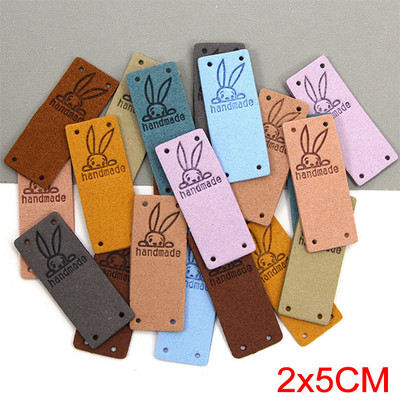 20db Handmadne Bőr Címkék Fonal Golyó Szív Kézzel Készített Szeretettel Címke Varrás Címkék Ruhatáskákhoz Kalapok Kötés Kiegészítők