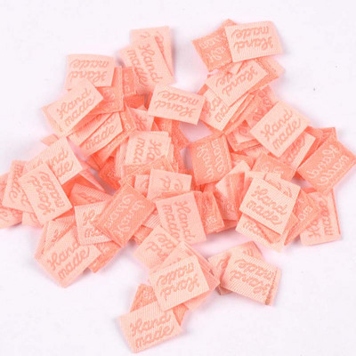 11x15mm Šarene naljepnice Pribor za šivanje Ručno izrađene oznake za odjeću Utisnuta naljepnica sa zastavom za DIY torbe za odjeću Dodaci 100 kom c2393