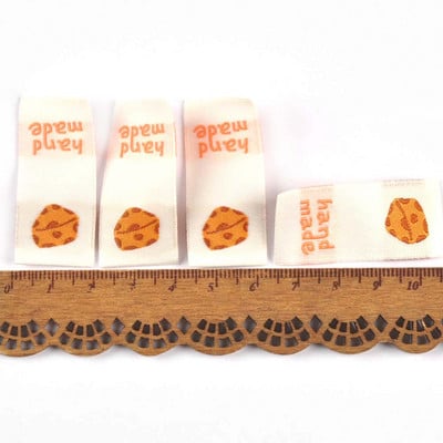 50Gb Jauna multfilmu kūka/ābolu/siera izšūšanas etiķetes apģērba piederumu šūšanai. DIY soma Apavi Birkas Amatniecība Roku darbs Piederumi