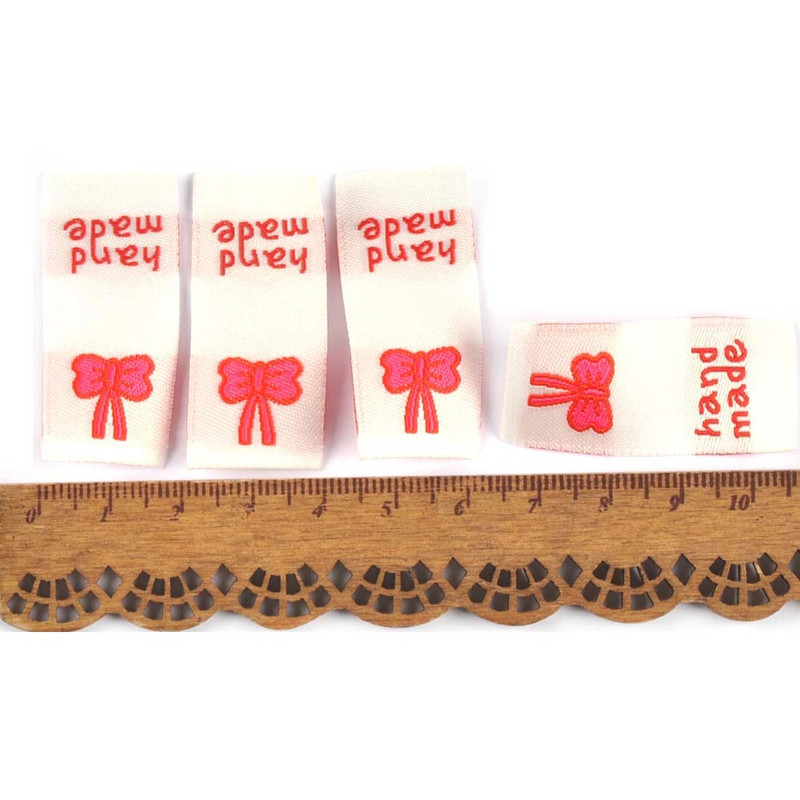 50Gb Jauna multfilmu kūka/ābolu/siera izšūšanas etiķetes apģērba piederumu šūšanai. DIY soma Apavi Birkas Amatniecība Roku darbs Piederumi