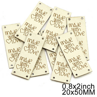 20 vnt. rankų darbo su meilės etiketėmis drabužiams. Odinės etiketės siuvimo reikmenys Rankų darbo etiketės, skirtos audeklinėms kepurėms Mezgimas „pasidaryk pats“