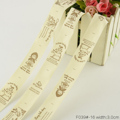 Teramila puuvillased rõivasildid paelad 2 m / partii Etiketid Käsitsi valmistatud DIY õmblemine Käsitöö riided Tekitarvikud 2,5 cm 3 cm 4 cm Laius