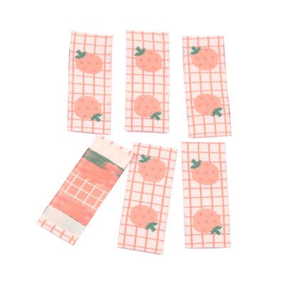 50 kom/lot Naljepnice s voćem iz crtanih filmova Vez naljepnice na tkanini Šivanje odjeće DIY Oznaka zastave za odjeću Dodaci za ručne rukotvorine C2889