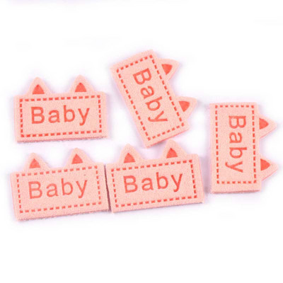 20 komada Mješovite slatke naljepnice za uši Reljefni pribor za odjeću Pribor za šivanje Torbe Oznake Njega Odjevni predmeti Rukotvorine Ručni pribor DIY 19x26 mm