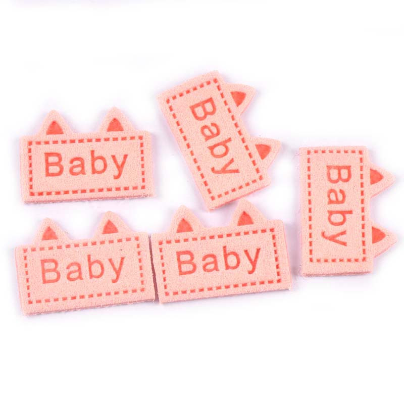 20 komada Mješovite slatke naljepnice za uši Reljefni pribor za odjeću Pribor za šivanje Torbe Oznake Njega Odjevni predmeti Rukotvorine Ručni pribor DIY 19x26 mm