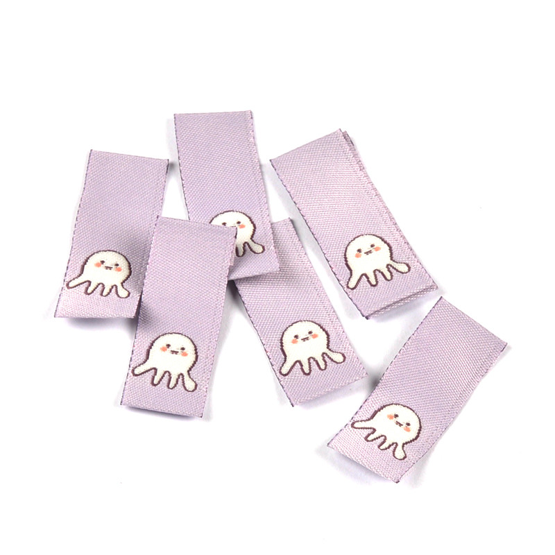 50gab. jauktas multfilmas dzīvnieki Izšūšanas etiķetes apģērba šūšanai, rokām darināti aksesuāri, apģērbi, etiķetes, kopšanas somas Logotips.