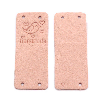 20 vnt. Brid Kabančios etiketės Rankų darbo Etiketė Drabužiams Kawaii Animal Leather Etikečių etiketės Kepurėms Megzti Dekoro Siuvimo Priedai