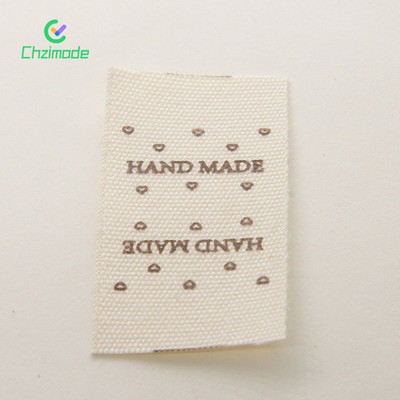 20 KOM. Perive pamučne dvostrane naljepnice Oznake Ručno izrađene presavijene na pola Zakrpe za šivanje odjeće Aplicirana značka DIY pribor za rukotvorine