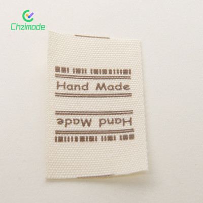 20 KOM. Perive pamučne dvostrane naljepnice Oznake Ručno izrađene presavijene na pola Zakrpe za šivanje odjeće Aplicirana značka DIY pribor za rukotvorine