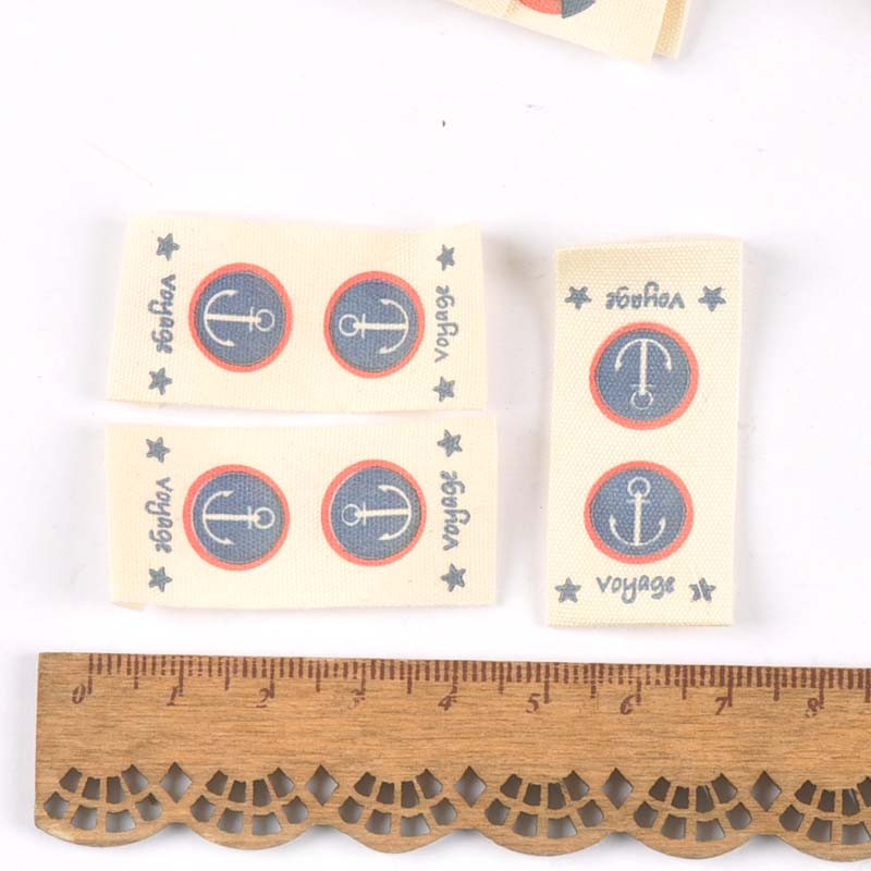 50 vnt Mix Beige Spausdintos austinės etiketės Drabužių priežiūrai Etiketės siuvimo reikmenys Batai Krepšys Plaunamas drabužių etiketės „Pasidaryk pats“ aksesuaras c2394