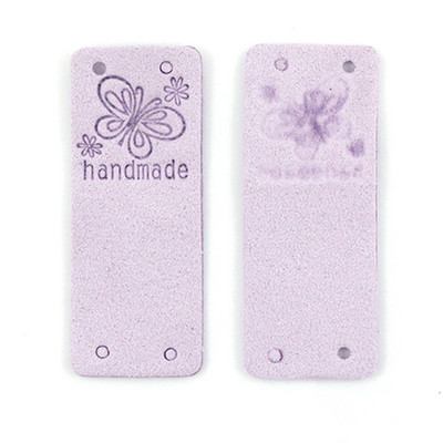 20 kom kožne etikete leptir ručno izrađene etikete za odjeću ručno izrađene oznake ukrasne kape poklon vrećica šivaća oznaka pribor za pletenje