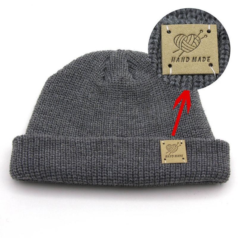 20 buc. Etichete realizate manual Etichete inimioare pentru etichete din piele lucrate manual pentru haine Etichetă realizată manual pentru pălării Accesorii de cusut tricotate 25 mm