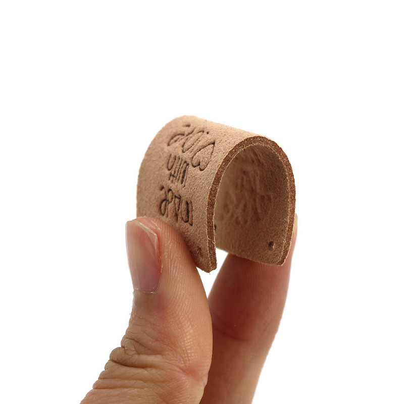 20db Kézzel készített címkék Vegyes színek Bőr címkék ruhákhoz Kalapok Kötött kézzel készített címke szeretettel varrócédulával DIY 25*50MM