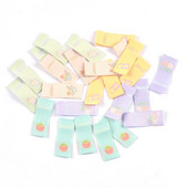 50 vnt. Ledai/braškių siuvinėjimas Drabužių etiketės siuvimui Kepurės Krepšiai Reikmenys „Pasidaryk pats“ amatai Priedai Megztos etiketės c3612