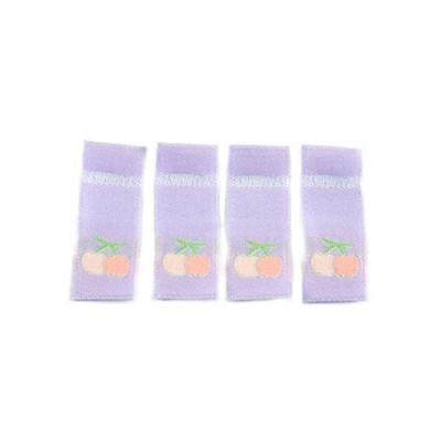 50 vnt. Ledai/braškių siuvinėjimas Drabužių etiketės siuvimui Kepurės Krepšiai Reikmenys „Pasidaryk pats“ amatai Priedai Megztos etiketės c3612