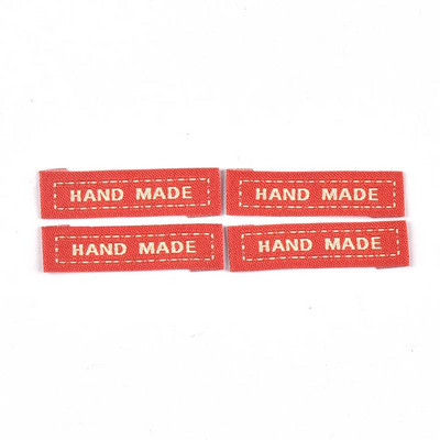 50 komada novih šarenih naljepnica s vezom Dodaci za odjeću DIY torba Cipele Odjeća koja se može prati Oznake za njegu Ručno izrađene šivaće rukotvorine c3629