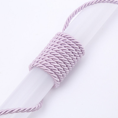 10 metri/partija 5 mm 3 šķiedru poliestera virve bižutērijas rotaslietām dāvanu kastītes dekorēšanai.