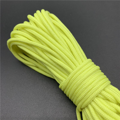 5yard/Let 2mm világító kötél ejtőernyős ejtőernyőzsinór zsinór Kötél Mil Spec Típus barkács karkötő-tartozékok